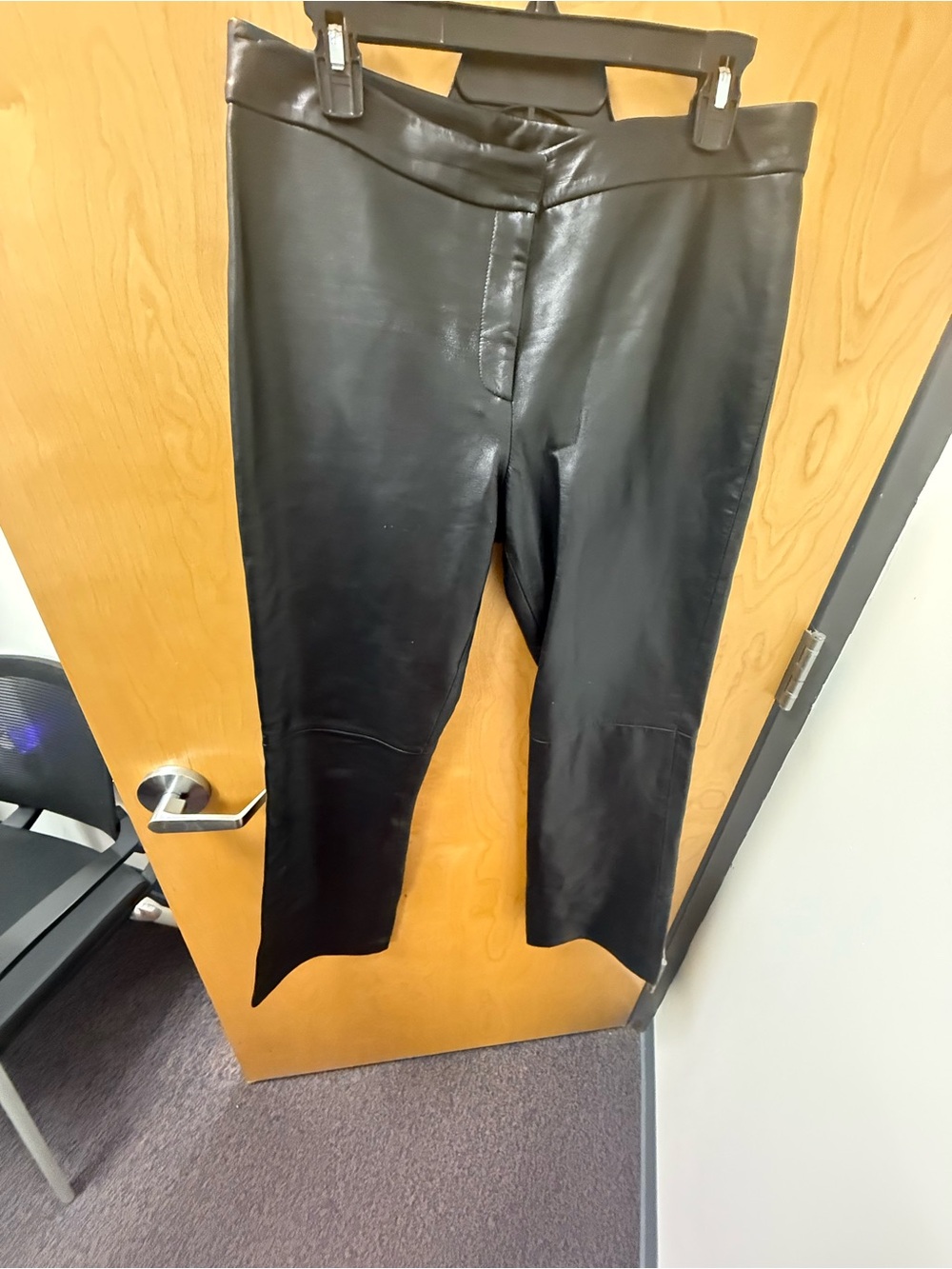 VS 2 by Vakko Lambs Leather Black pants